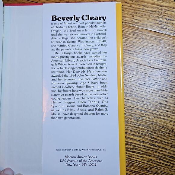 (3/$15B) Ellen Tebbits Beverly Cleary Vintage Paperback Chapter Book | Classic - Picture 4 of 5